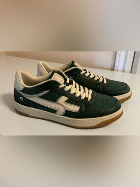 Sz 42 Rieker Sport Sneakers - Green Suede
